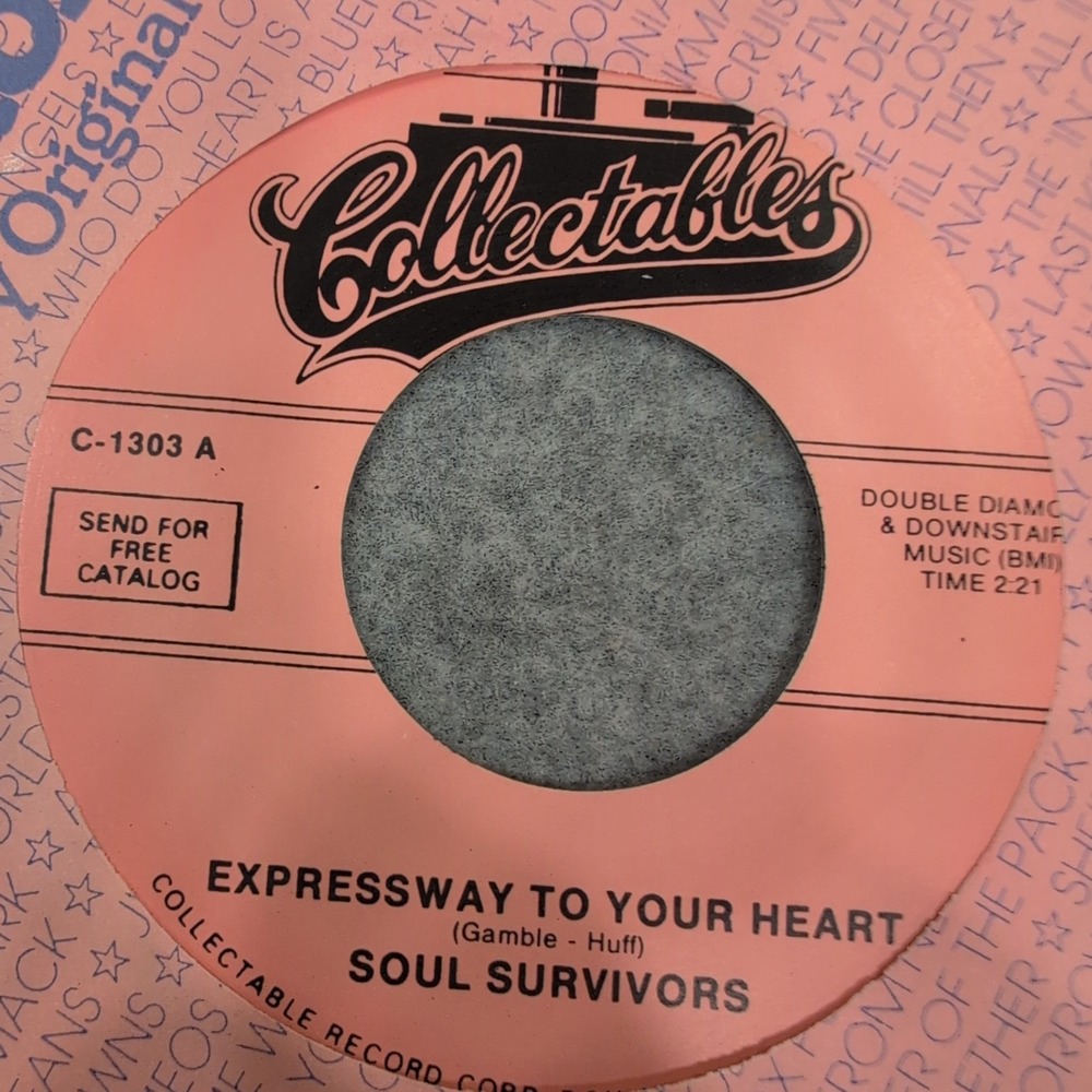 Soul Survivors Expressway To Your Heart Hey Gyp 45 RPM Vinyl Collectables C-1303
